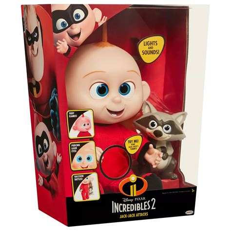 Disney Pixar The Incredibles 2 Jack Jack Attacks Doll