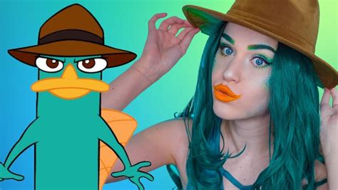 Perry The Platypus Diy Cosplay And Makeup Tutorial Youtube