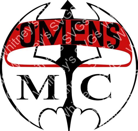 Omens Mc Svg Dxf Cutting File Etsy