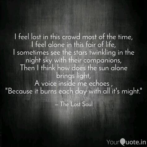 Quotes Of Feeling Lost And Alone Popularquotesimg