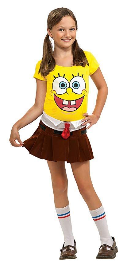 Spongebob Squarepants Spongebabe Costume Halloweencostumes Spongebob