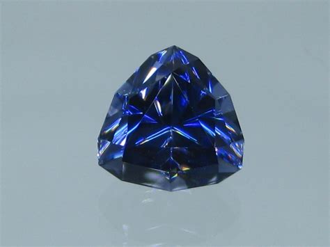 4th tier gems (common simple cuts). Faceted Benitoite, 5.06 carats, VVS /IF, AAA, Investment / Museum Quality, G.I.A. Lab Certified