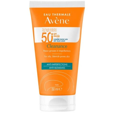 Avène Cleanance Solaire Spf 50 50 Ml