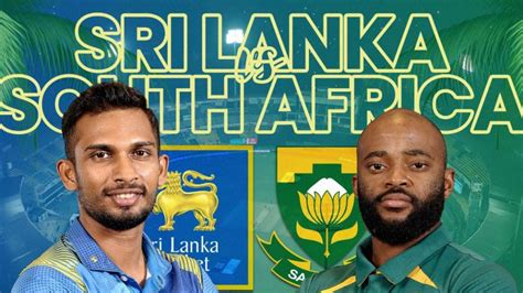 Sri Lanka Vs South Africa 1st Odi Match Prediction Cbtf Macha Cbtf