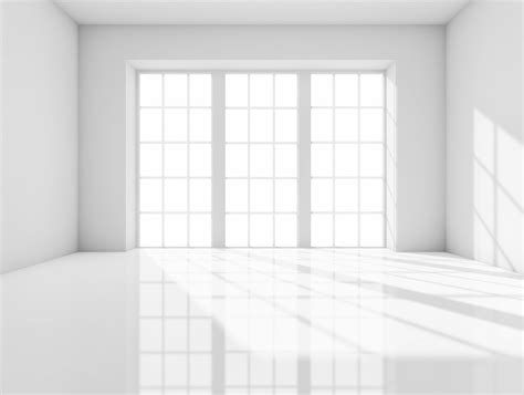 Room White Is Empty Window Interior Hd Wallpaper