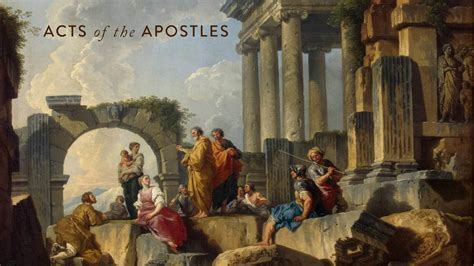 Acts Of The Apostles The Parish