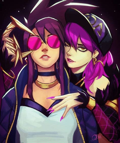 Akali Evelynn KDA League Of Legends By Qtori Akali And Evelynn