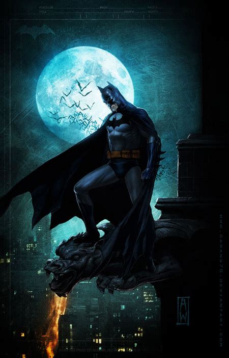 30 Amazing Batman Illustrations And Digital Paintings Butbetblog