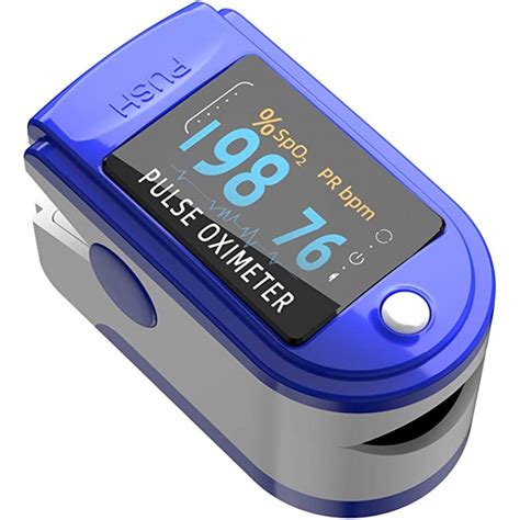 I used it on over 100 patients and compared the readings to the hospital's pulse ox. Buy Pulse Oximeter Fingertip | Finger Blood Oxygen Meter ...