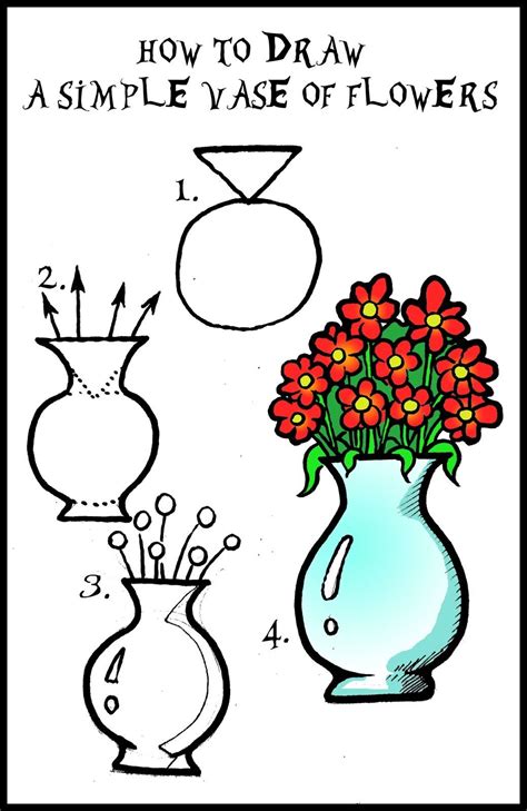 Daryl Hobson Artwork How To Draw A Vase Of Flowers Step By Step