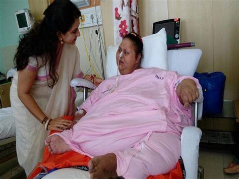 Worlds Heaviest Woman Eman Ahmed Bids Goodbye To Mumbai Oneindia News