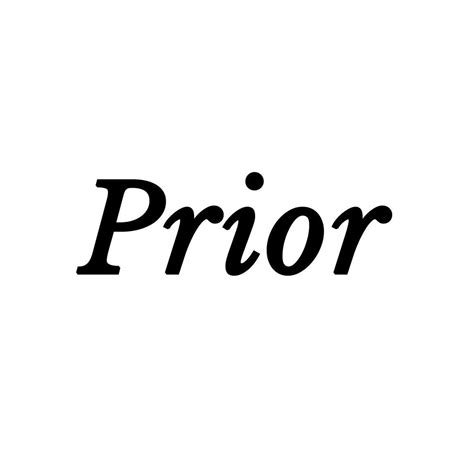 Prior