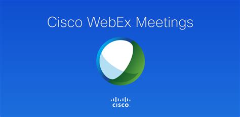 Cisco Webex Meetings Uk Appstore For Android
