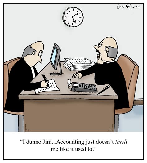 Cartoon I Dunno Jimaccounting Just Doesnt Thrill Me Like It Used