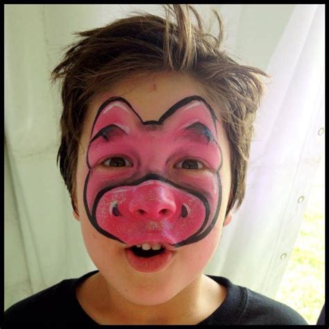 Pig Face Painting Pig Face Paint Face Painting Face