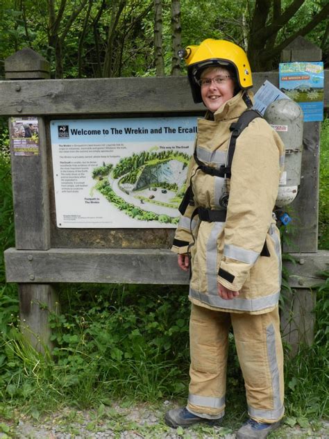 Sally Is Firefighting Fit Shropshire Fire And Rescue Service