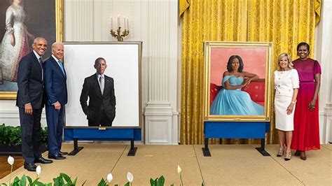 White House Portraits Of Barack And Michelle Obama Unveiled