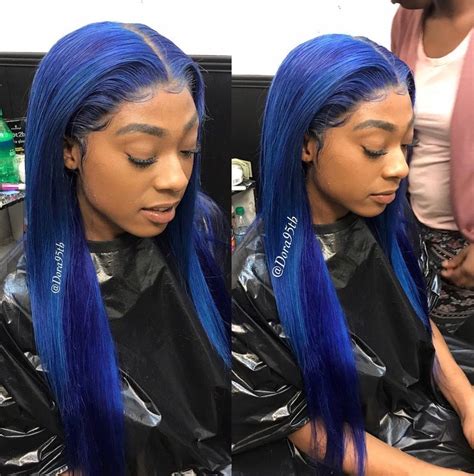 Keep the top part of your ombre black or dark purple and dye the rest of your hair using the brightest purple shades available. Pin on Sew In Weave Hairstyles With Color