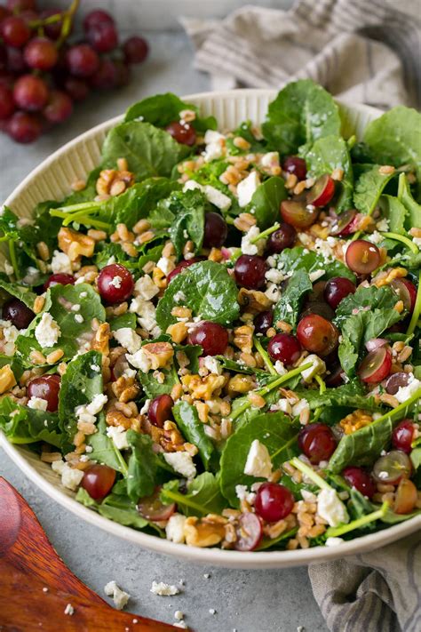 Maybe you would like to learn more about one of these? Kale Grape and Farro Salad Recipe - Cooking Classy