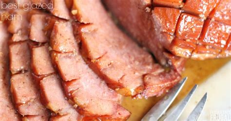 Easy Brown Sugar And Honey Glazed Ham Recipe Fabulessly Frugal