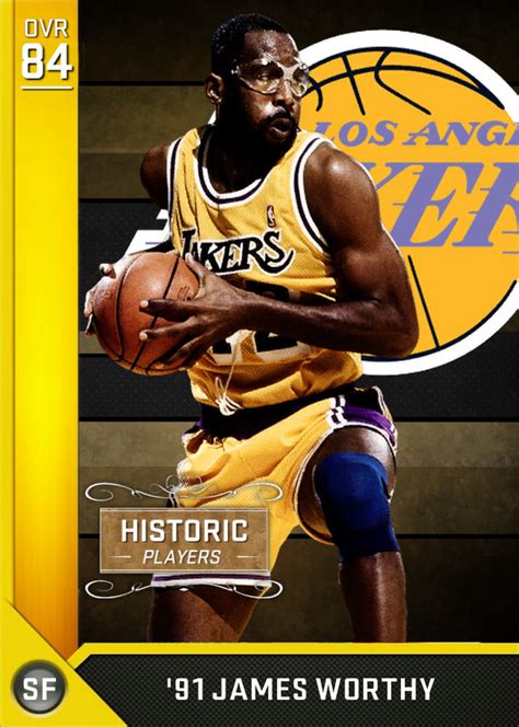 Maybe you would like to learn more about one of these? '91 James Worthy (84) MyTEAM Gold Card | James worthy, Michael jordan scottie pippen, Nba players