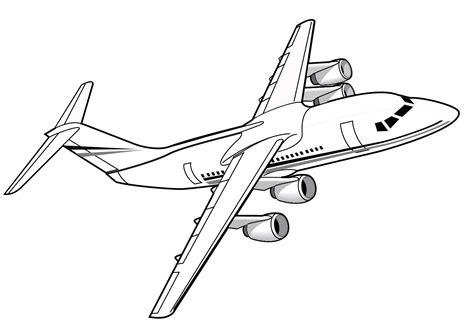Dibujo De Aviones Para Colorear 003 Dibujos Y Juegos Para Pintar Y