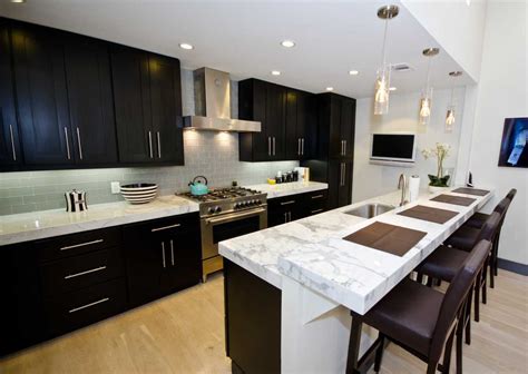 People are embracing bolder colors that make a statement. Best Colors kitchens :Reface kitchen cabinets