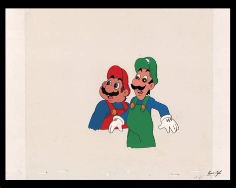 The Super Mario Bros Super Show Original Animation Cel Ebay