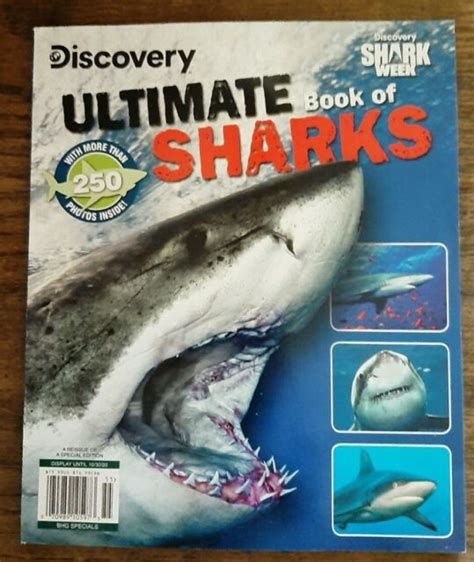 2020 Discovery Shark Week Magazine Ultimate Book Of Sharks New Updated