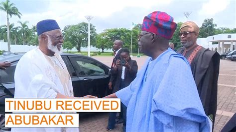 Tinubu Meets Former Head Of State Abdulsalami Abubakar Youtube