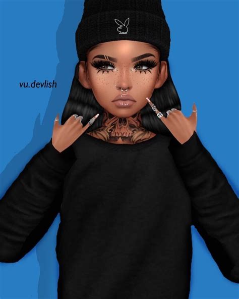 Pin By Admit It U Miss Me On Anything And Everything Imvu Black Is