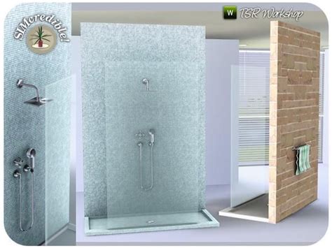 Simcredibles Onda Shower Sims House Sims 4 Cc Furniture Sims 4 Beds