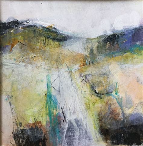 Semi Abstract Landscape Paintings By Carol Edgar Exhibition At
