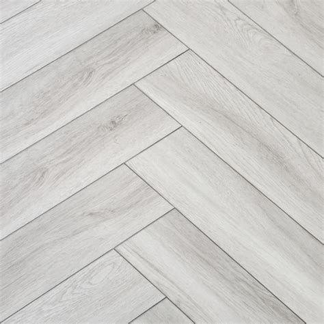 Longevity Herringbone Light Grey Oak Lvt Spc Click Flooring