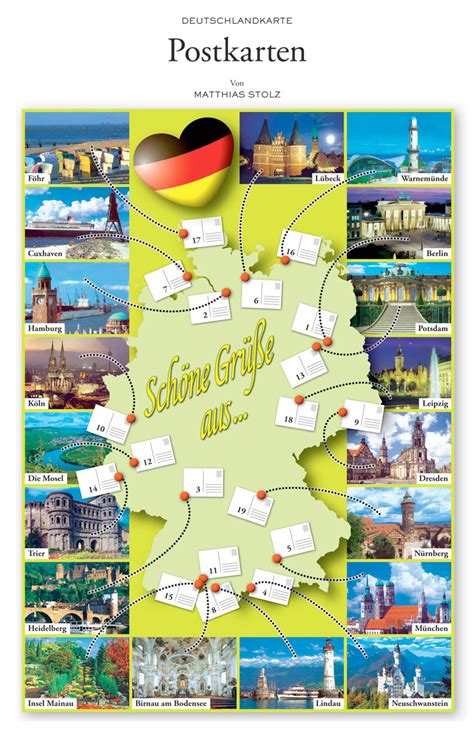 Kosten, um eine postkarte aus amerika nach deutschland zu schicken. Postkartenatlas - Schöning Verlag - Ansichtskarten ...