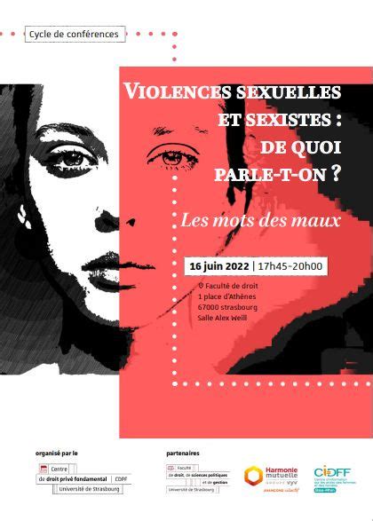 Violences Sexuelles Et Sexistes De Quoi Parle T On Portail