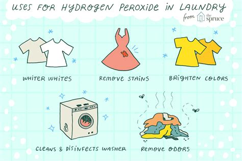 What's the big deal about washing whites with colors? 5 Reasons to Use Hydrogen Peroxide for Laundry