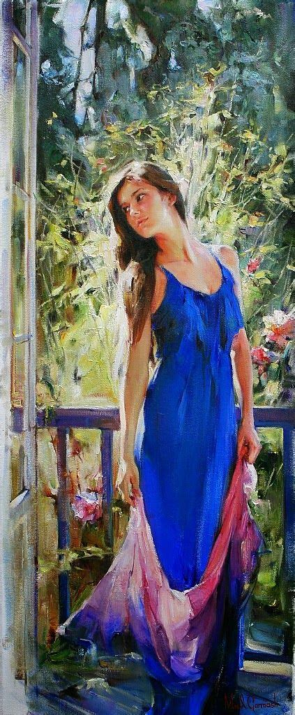 Michael And Inessa Garmash M I Garmash Figurative Artists Woman