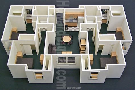 Scale Architectural Model Home Buildings Maker Scale Model