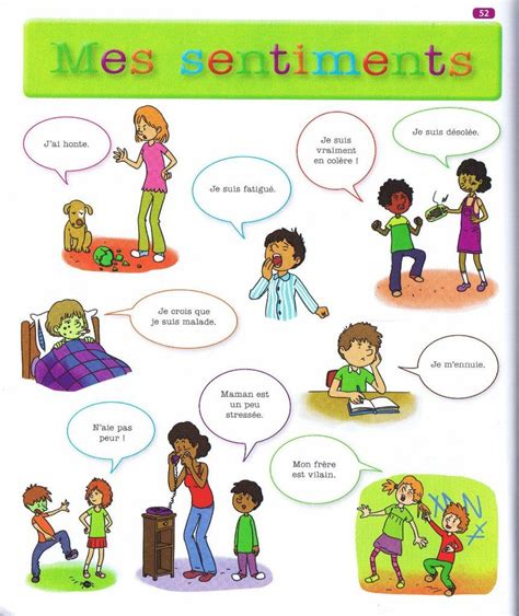Sentiments 1 Source Mon Premier Dictionnaire De Français Larousse