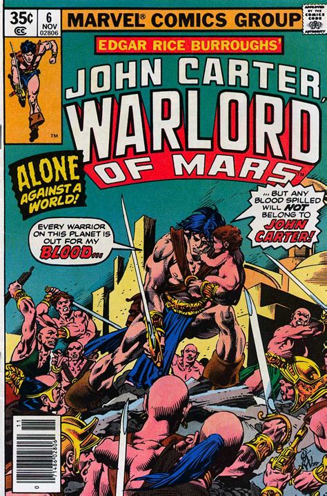 Warlord Of Mars Marvel Issue 6 Encyclopedia Barsoomia Wiki Fandom