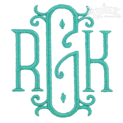 Arabesque Dots Embroidery Font