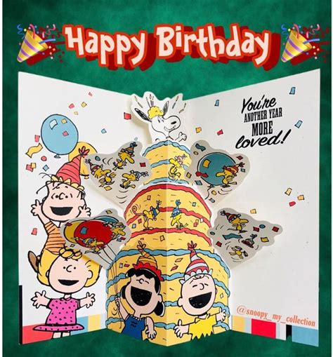 Pin By Lisa Peterson On Peanuts Birthday Snoopy Peanuts Birthday