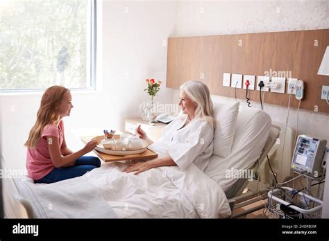 Children Visit Sick Grandmother Hi Res Stock Photography And Images Alamy