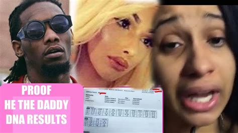 Offset Is The Baby Daddy According To Fake Dna Results By Celina How Do Cardi B Feel About