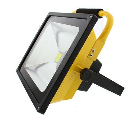 Abn Rechargeable Led Work Light 50w 4500lm Cordless Portable Flood