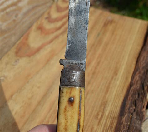 American Civil War Era Knife Harrison Brothers And Howson Antique