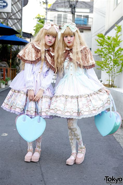 Tokyo Fashion Been Seeing These Two Lolitas Fyeah Angelic Pretty