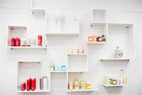 Retail Hair Salon Display Cabinet For Beauty Store Design Funroadisplay