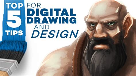 Top 5 Tips For Digital Drawing And Design Youtube